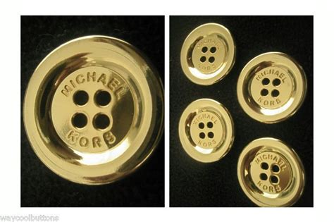 gold michael kors buttons|michael kors returns policy.